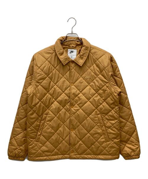 NIKE（ナイキ）NIKE (ナイキ) クラブ TF LTWT QLT フィル ジャケット ベージュ サイズ:Mの古着・服飾アイテム