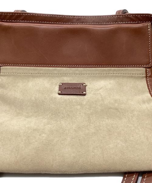 AVACATION（アヴァケーション）AVACATION (アヴァケーション) トートバッグ ブラウンの古着・服飾アイテム