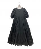 MARIHAマリハ）の古着「半袖ワンピース」｜ブラック