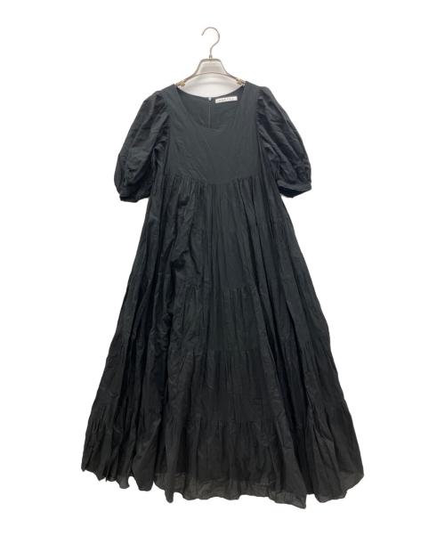MARIHA（マリハ）MARIHA (マリハ) 半袖ワンピース ブラック サイズ:36の古着・服飾アイテム
