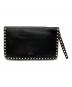 VALENTINO (ヴァレンティノ) クラッチバッグ ブラック：18000円
