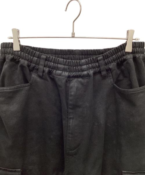 A.F ARTEFACT（エーエフ アーティファクト）A.F ARTEFACT (エーエフ アーティファクト) EXTREME WIDE CARGO PANTS ブラック サイズ:SIZE 3の古着・服飾アイテム