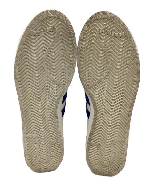 adidas（アディダス）adidas (アディダス) ローカットスニーカー ブルー×ホワイト サイズ:28.5㎝の古着・服飾アイテム