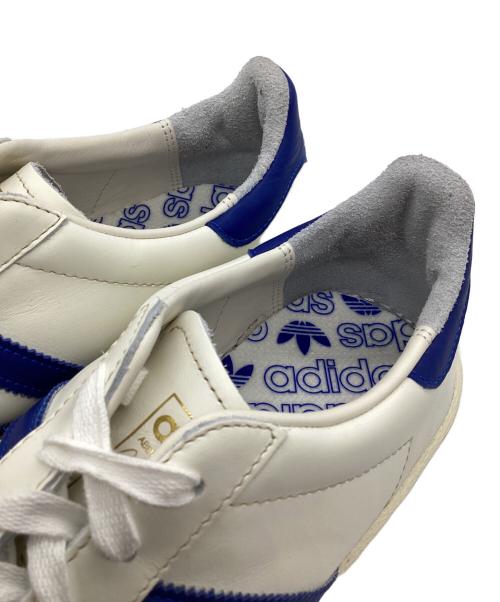 adidas（アディダス）adidas (アディダス) ローカットスニーカー ブルー×ホワイト サイズ:28.5㎝の古着・服飾アイテム