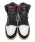 中古・古着 NIKE (ナイキ) エア ジョーダン 1 レトロ ハイ オージー レッド×ホワイト サイズ:28.5㎝：16000円