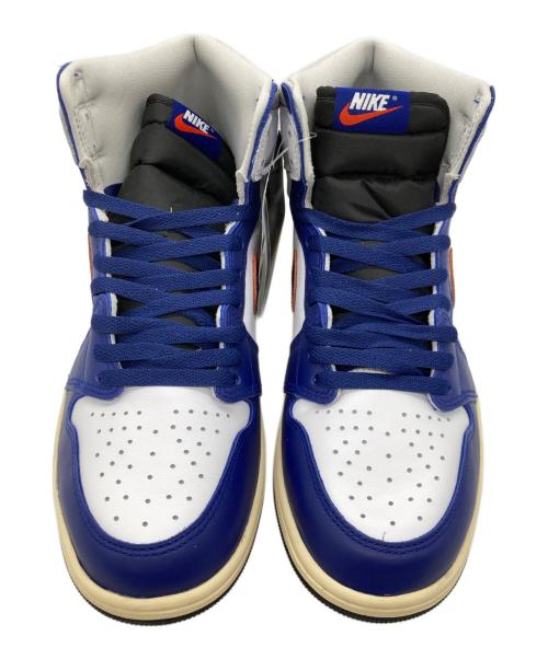 NIKE（ナイキ）NIKE (ナイキ) エア ジョーダン 1 レトロ ハイ ホワイト×ブルー サイズ:28.5の古着・服飾アイテム