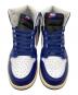 中古・古着 NIKE (ナイキ) エア ジョーダン 1 レトロ ハイ ホワイト×ブルー サイズ:28.5：16000円