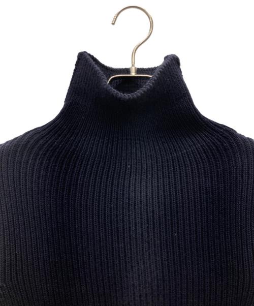 ANDERSEN-ANDERSEN（アンデルセン アンデルセン）ANDERSEN-ANDERSEN (アンデルセン アンデルセン) 厚手ニット ネイビー サイズ:XSの古着・服飾アイテム