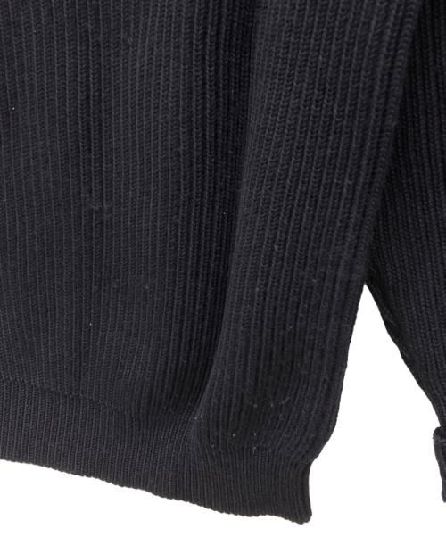 ANDERSEN-ANDERSEN（アンデルセン アンデルセン）ANDERSEN-ANDERSEN (アンデルセン アンデルセン) 厚手ニット ネイビー サイズ:XSの古着・服飾アイテム