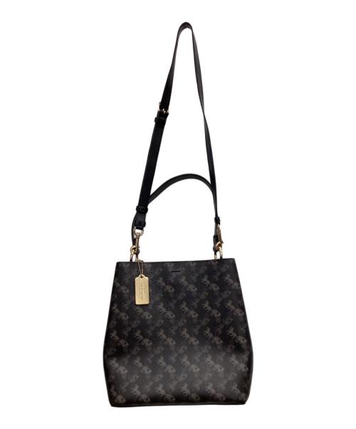 COACH（コーチ）COACH (コーチ) 2WAYショルダーバッグ ブラックの古着・服飾アイテム