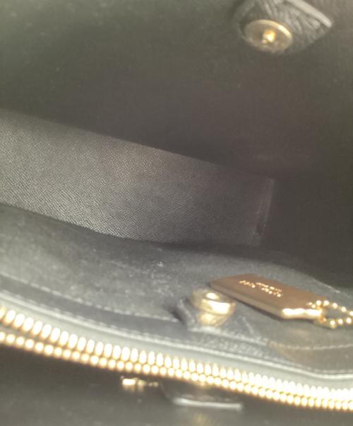 COACH（コーチ）COACH (コーチ) 2WAYショルダーバッグ ブラックの古着・服飾アイテム