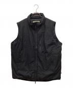 BAFブルックリンアームドフォース）の古着「中綿ベスト」｜ブラック