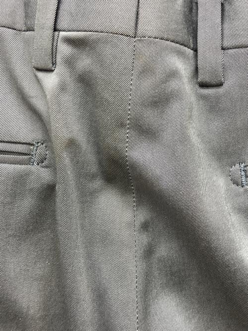 BURBERRY BLACK LABEL（バーバリーブラックレーベル）BURBERRY BLACK LABEL (バーバリーブラックレーベル) スラックス グレー サイズ:76 未使用品の古着・服飾アイテム
