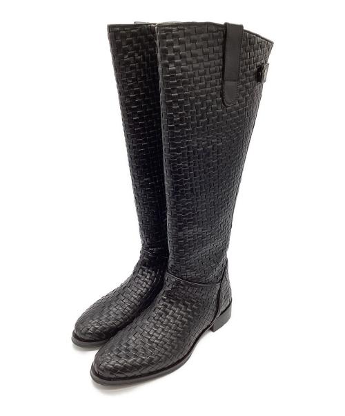 MELVIN&HAMILTON（メルビン ハミルトン）MELVIN&HAMILTON (メルビン ハミルトン) ロングブーツ ブラック サイズ:39の古着・服飾アイテム