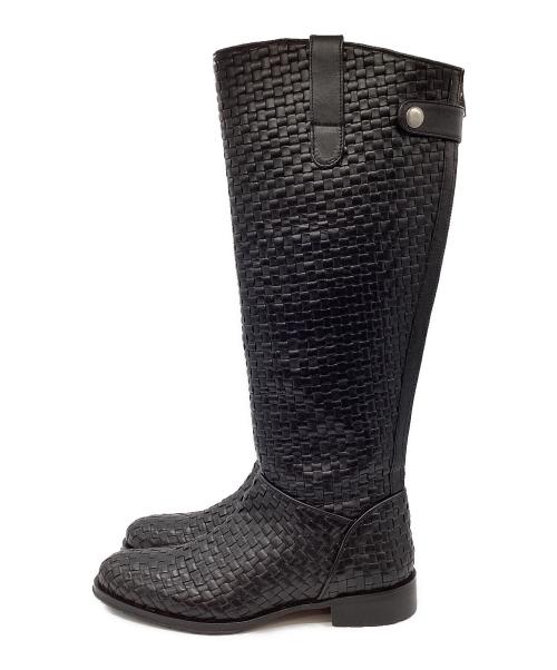 MELVIN&HAMILTON（メルビン ハミルトン）MELVIN&HAMILTON (メルビン ハミルトン) ロングブーツ ブラック サイズ:39の古着・服飾アイテム