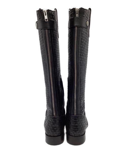 MELVIN&HAMILTON（メルビン ハミルトン）MELVIN&HAMILTON (メルビン ハミルトン) ロングブーツ ブラック サイズ:39の古着・服飾アイテム