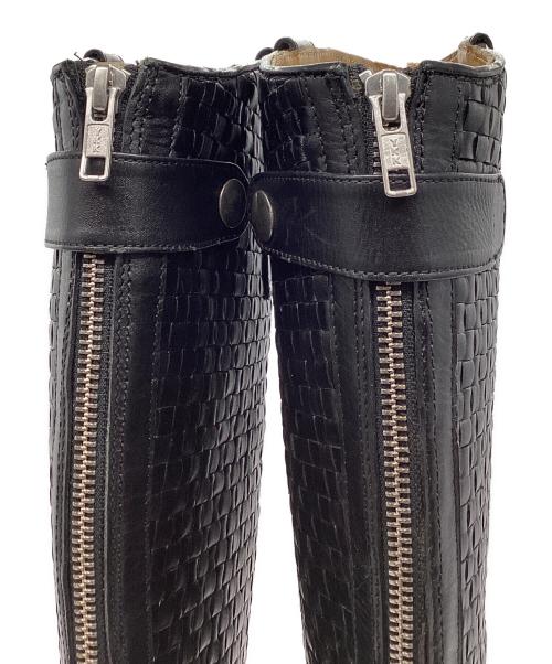 MELVIN&HAMILTON（メルビン ハミルトン）MELVIN&HAMILTON (メルビン ハミルトン) ロングブーツ ブラック サイズ:39の古着・服飾アイテム