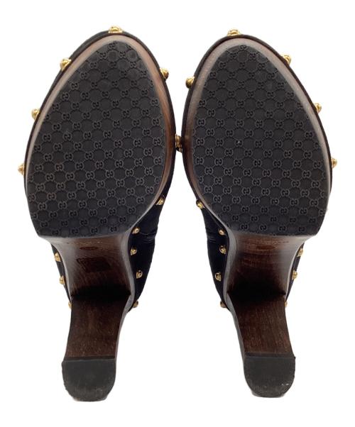 GUCCI（グッチ）GUCCI (グッチ) ブーツ ブラック サイズ:37 1/2の古着・服飾アイテム