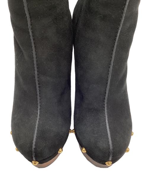 GUCCI（グッチ）GUCCI (グッチ) ブーツ ブラック サイズ:37 1/2の古着・服飾アイテム