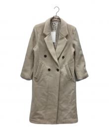 RANDEBOO（ランデブー）の古着「ギャビーチェスターコート」｜アイボリー