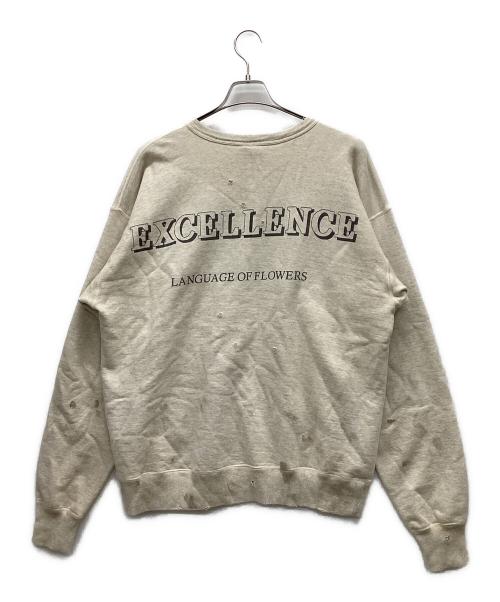 SAINT MICHAEL（セントマイケル）SAINT MICHAEL (セントマイケル) Denim Tears (デニムティアーズ) 22SSスウェット ベージュ サイズ:XLの古着・服飾アイテム