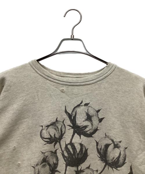 SAINT MICHAEL（セントマイケル）SAINT MICHAEL (セントマイケル) Denim Tears (デニムティアーズ) 22SSスウェット ベージュ サイズ:XLの古着・服飾アイテム