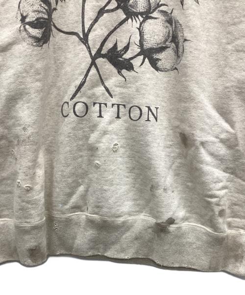 SAINT MICHAEL（セントマイケル）SAINT MICHAEL (セントマイケル) Denim Tears (デニムティアーズ) 22SSスウェット ベージュ サイズ:XLの古着・服飾アイテム