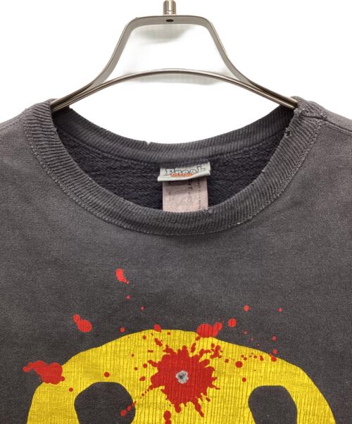 SAINT MICHAEL（セントマイケル）SAINT MICHAEL (セントマイケル) Cactus Plant Flea Market (カクタスプラントフリーマーケット) クルーネックスウェット グレー サイズ:SIZE Mの古着・服飾アイテム