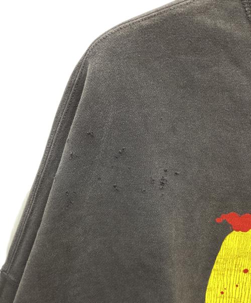 SAINT MICHAEL（セントマイケル）SAINT MICHAEL (セントマイケル) Cactus Plant Flea Market (カクタスプラントフリーマーケット) クルーネックスウェット グレー サイズ:SIZE Mの古着・服飾アイテム