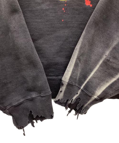 SAINT MICHAEL（セントマイケル）SAINT MICHAEL (セントマイケル) Cactus Plant Flea Market (カクタスプラントフリーマーケット) クルーネックスウェット グレー サイズ:SIZE Mの古着・服飾アイテム