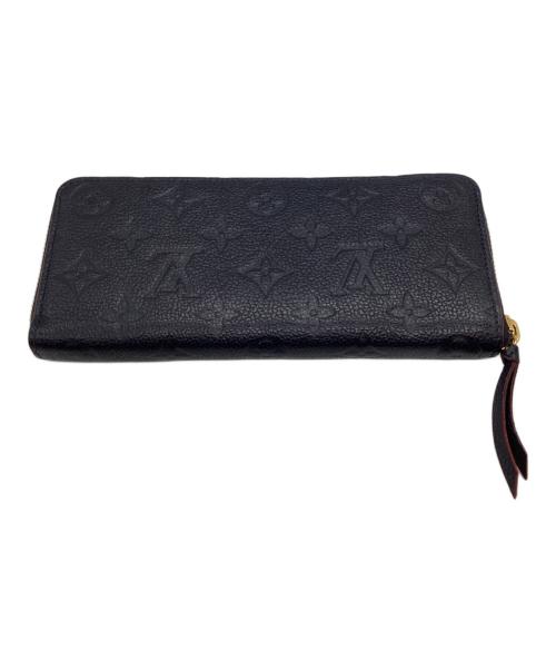 LOUIS VUITTON（ルイ ヴィトン）LOUIS VUITTON (ルイ ヴィトン) ポルトフォイユ・クレマンス ラウンドファスナー長財布 ノワールの古着・服飾アイテム