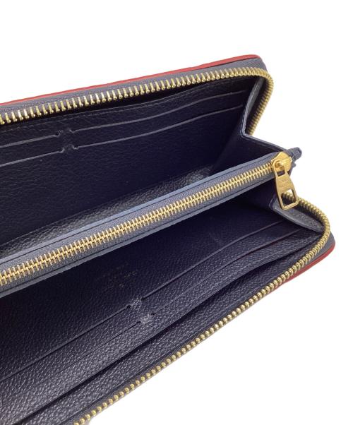 LOUIS VUITTON（ルイ ヴィトン）LOUIS VUITTON (ルイ ヴィトン) ポルトフォイユ・クレマンス ラウンドファスナー長財布 ノワールの古着・服飾アイテム