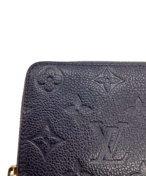 LOUIS VUITTON（ルイ ヴィトン）LOUIS VUITTON (ルイ ヴィトン) ポルトフォイユ・クレマンス ラウンドファスナー長財布 ノワールの古着・服飾アイテム