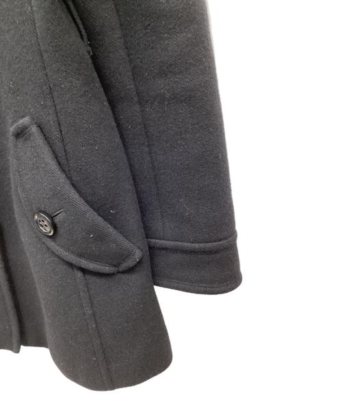 BURBERRY BLUE LABEL（バーバリーロンドンブルーレーベル）BURBERRY BLUE LABEL (バーバリーロンドンブルーレーベル) ウールコート ブラック サイズ:38の古着・服飾アイテム