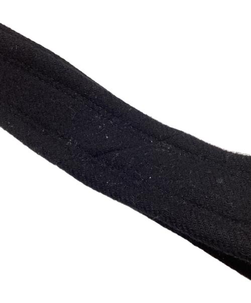 BURBERRY BLUE LABEL（バーバリーロンドンブルーレーベル）BURBERRY BLUE LABEL (バーバリーロンドンブルーレーベル) ウールコート ブラック サイズ:38の古着・服飾アイテム