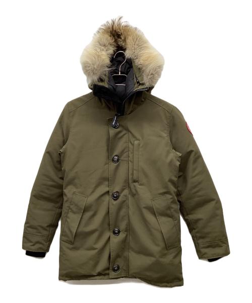 CANADA GOOSE（カナダグース）CANADA GOOSE (カナダグース) Jasper Parka カーキ サイズ:Sの古着・服飾アイテム