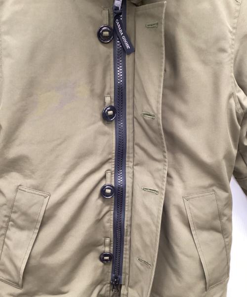 CANADA GOOSE（カナダグース）CANADA GOOSE (カナダグース) Jasper Parka カーキ サイズ:Sの古着・服飾アイテム