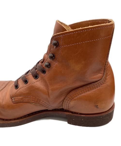 RED WING（レッドウィング）RED WING (レッドウィング) IRON RANGE MANSONレザーブーツ ブラウン サイズ:25.5㎝の古着・服飾アイテム
