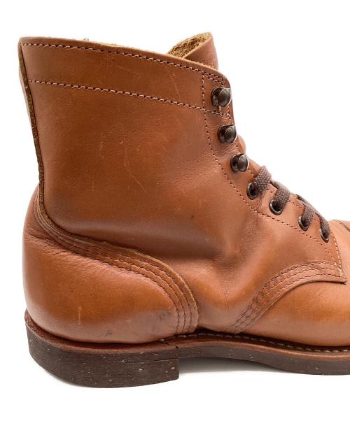 RED WING（レッドウィング）RED WING (レッドウィング) IRON RANGE MANSONレザーブーツ ブラウン サイズ:25.5㎝の古着・服飾アイテム