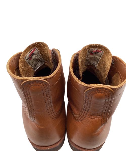 RED WING（レッドウィング）RED WING (レッドウィング) IRON RANGE MANSONレザーブーツ ブラウン サイズ:25.5㎝の古着・服飾アイテム