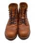 中古・古着 RED WING (レッドウィング) IRON RANGE MANSONレザーブーツ ブラウン サイズ:25.5㎝：15000円