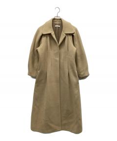 中古・古着通販】Ameri (アメリ) 3WAY OVAL SHAGGY COAT ベージュ