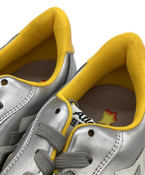 atlantic stars（アトランティックスターズ）atlantic stars (アトランティックスターズ) ローカットスニーカー シルバー×イエロー サイズ:44の古着・服飾アイテム