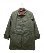 Psycho Bunnyサイコ バニー）の古着「ライナー付コート」｜グリーン×レッド
