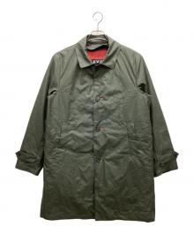Psycho Bunny（サイコ バニー）の古着「ライナー付コート」｜グリーン×レッド