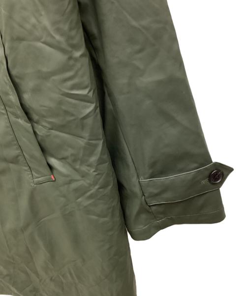 Psycho Bunny（サイコ バニー）Psycho Bunny (サイコ バニー) ライナー付コート グリーン×レッド サイズ:Lの古着・服飾アイテム