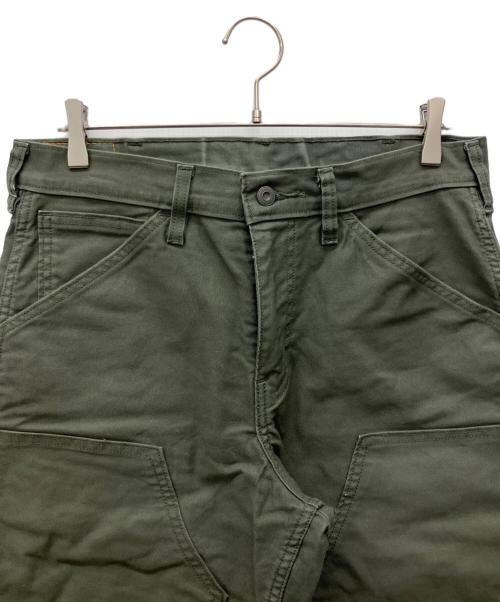 LEVI'S（リーバイス）LEVI'S (リーバイス) ダブルニーワークパンツ グリーン サイズ:W32L30の古着・服飾アイテム