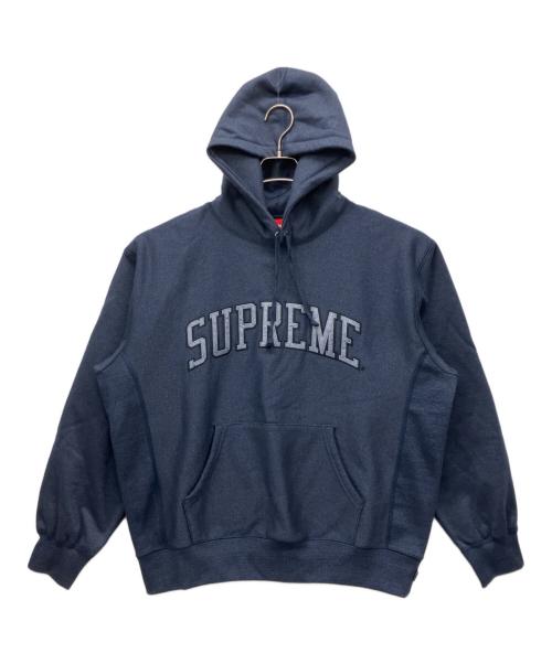 SUPREME（シュプリーム）SUPREME (シュプリーム) GlitterArc HoodedSwetShirt ネイビー サイズ:Lの古着・服飾アイテム