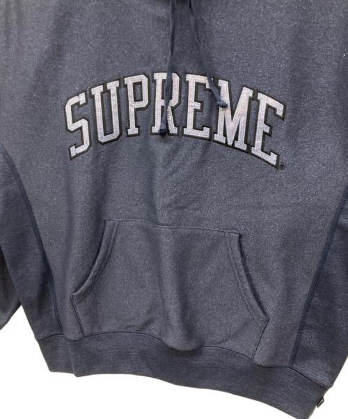 SUPREME（シュプリーム）SUPREME (シュプリーム) GlitterArc HoodedSwetShirt ネイビー サイズ:Lの古着・服飾アイテム