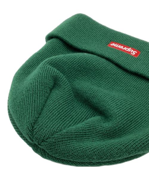 New Era（ニューエラ）New Era (ニューエラ) SUPREME (シュプリーム) ニット帽 グリーン 未使用品の古着・服飾アイテム